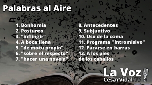 Palabras al aire - 09/05/22