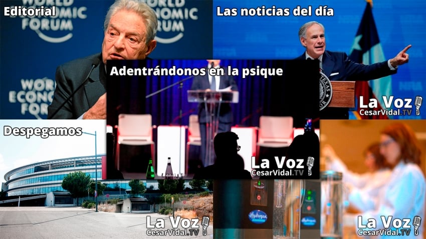 Programa Completo de La Voz de César Vidal - 13/10/21