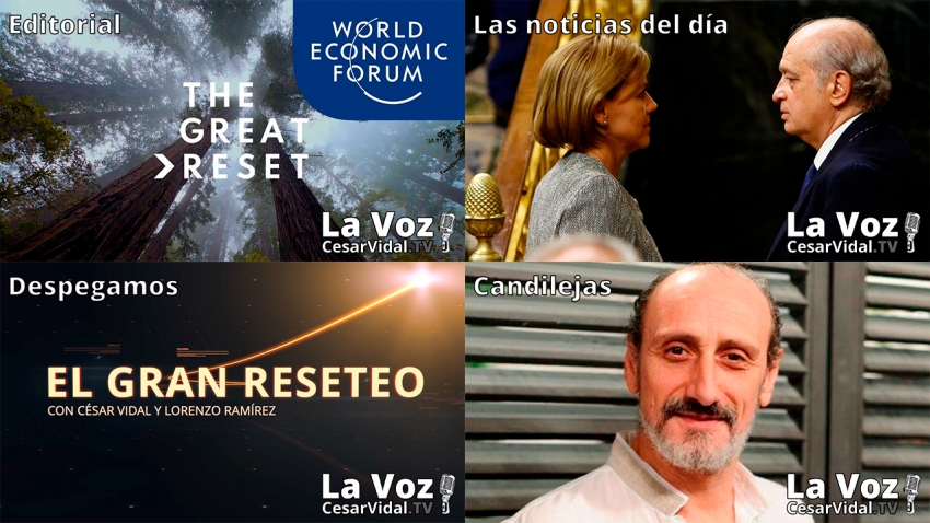 Programa Completo de La Voz de César Vidal - 18/09/20