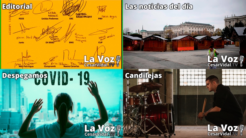 Programa Completo de La Voz de César Vidal - 03/12/21