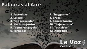 Palabras al aire - 22/03/21