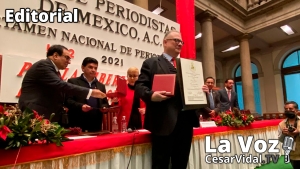 Editorial: La Voz recibe el Premio Internacional de Periodismo - 09/12/21