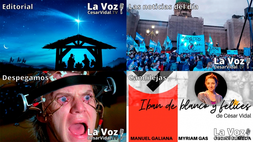 Programa Completo de La Voz de César Vidal - 11/12/20