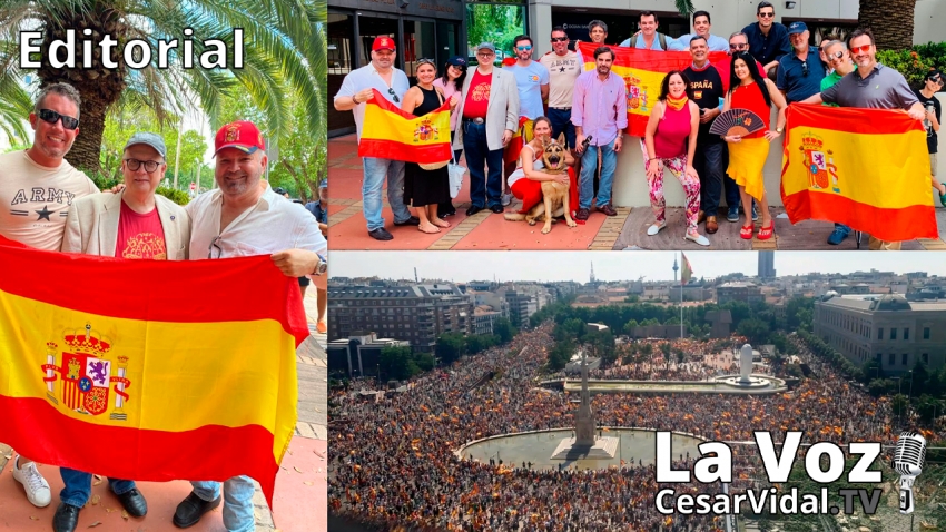 Editorial: Centenares de miles de personas se manifiestan contra el indulto ilegal de los golpistas catalanes - 14/06/21