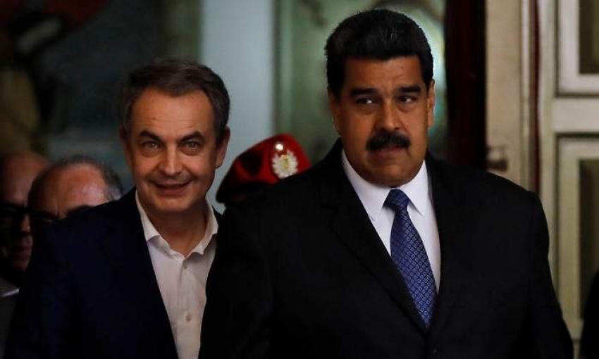 Zapatero y Maduro