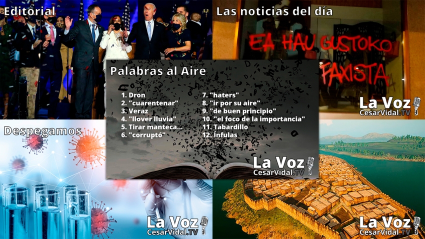 Programa Completo de La Voz de César Vidal - 09/11/20