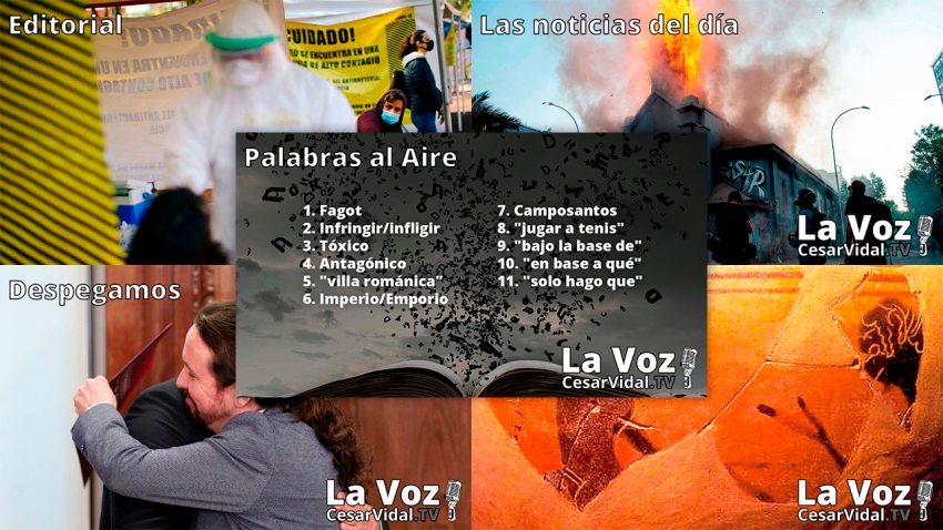 Programa Completo de La Voz de César Vidal - 19/10/20