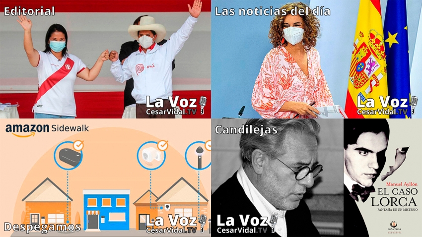 Programa Completo de La Voz de César Vidal - 04/06/21