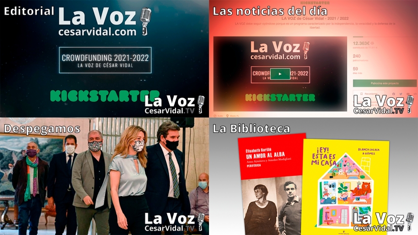 Programa Completo de La Voz de César Vidal - 27/05/21
