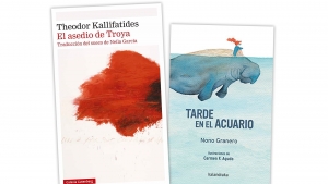 La Biblioteca: &quot;El asedio de Troya&quot; y &quot;Tarde en el acuario&quot; - 27/02/20