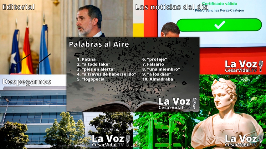 Programa Completo de La Voz de César Vidal - 24/05/21