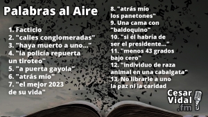 Palabras al aire - 08/01/24